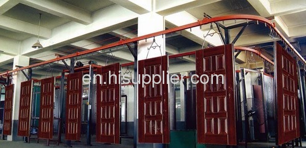 Security Door Spray Coating Line 