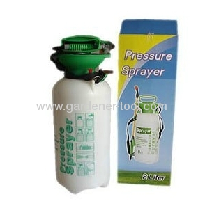 Plastic 8L Agriculture Sprayer With PVC Hose and Plastic Lance.