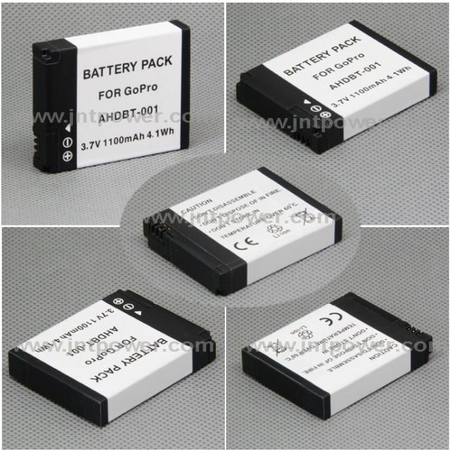 AHDBT-001 Battery for GoPro Camera HD Hero AHDBT-002