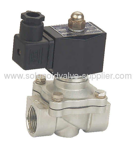 2W-25NJ Stainless Flange Water solenoid valve 1 inch water solenoid valve