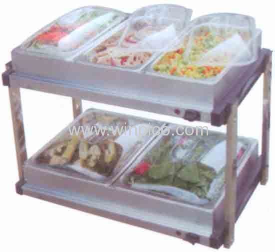 New2 Layer Electric Stainless Steel Buffet Server/Buffet Warmer