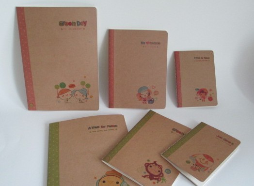 sewing craft paper notebook for school