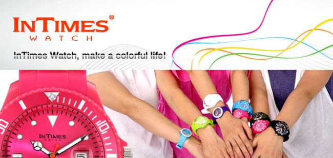Hot selling Intimes brand wrist watch IT-044 unisex size 15 colors Japan Movt CE & RoHS 5ATM wrist watch