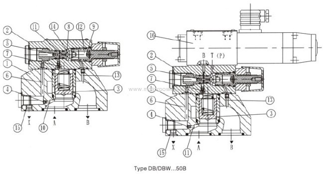 Pressure relief valve casting