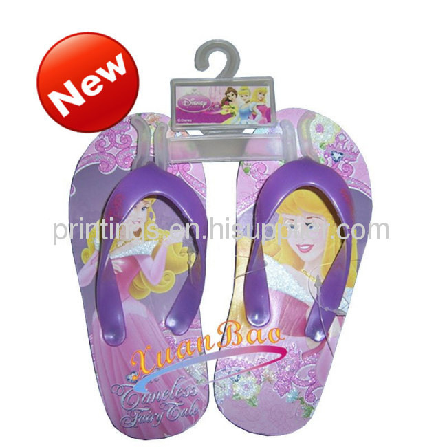 Costom Heat Transfer Foils for Children EVA slippers