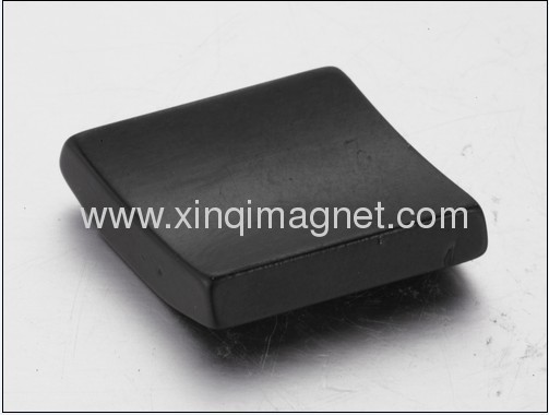 Black epoxy coating NdFeB magnet Segment shape