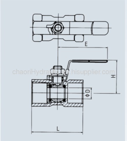 low medium pressure ball valve