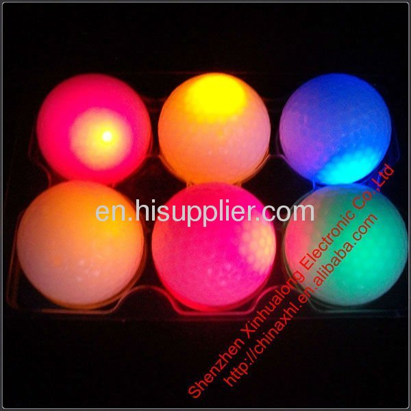 LED Flashing Golf Balls Used in Night