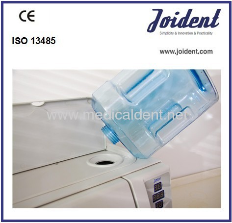 Joident countertop water distiller for steam sterilization