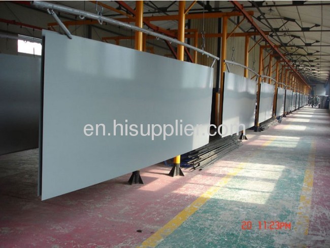 PVDF painting plant for aluminum panels