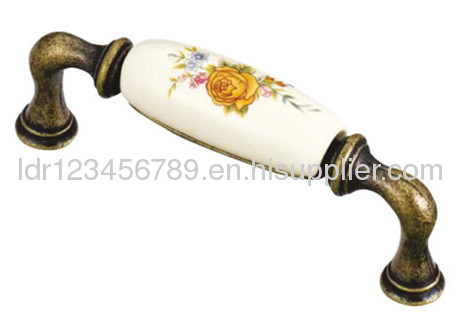 New arrival ceramic handle/Zinc alloy furniture handle