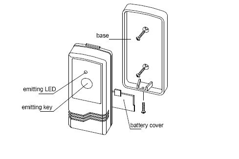 Remote control doorbell PD-YK105