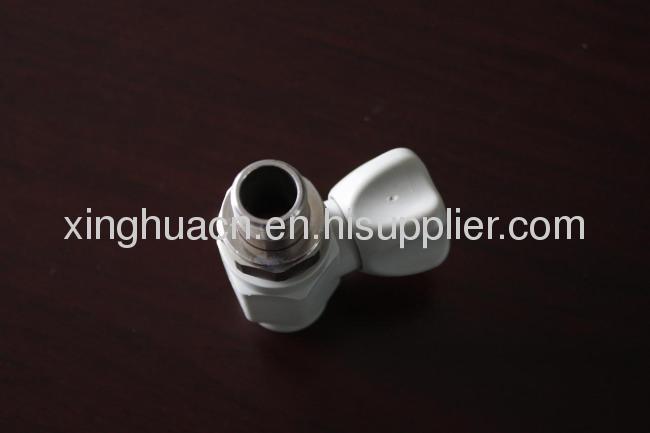 2013 hot sale grey male Straight radiator Valves 20*1/2