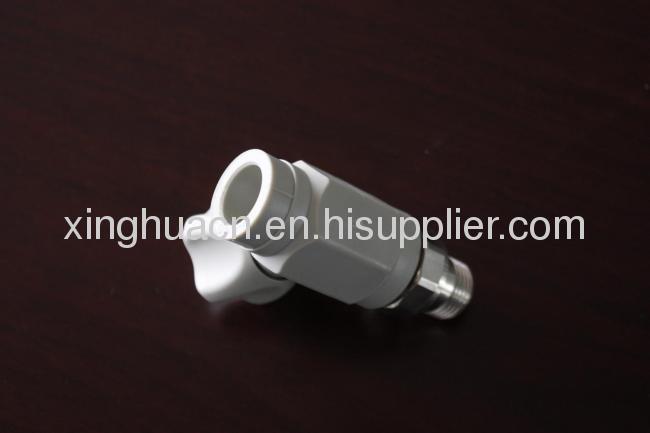 2013 hot sale grey male Straight radiator Valves 20*1/2