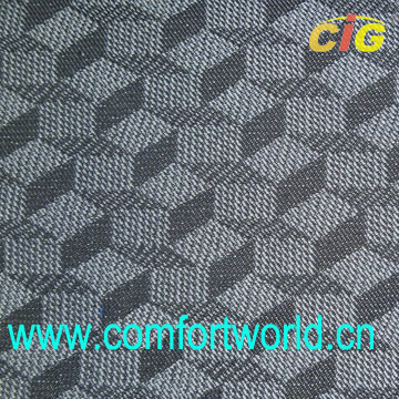 Shuttle Jacquard Auto Fabric With Bonding Fabric