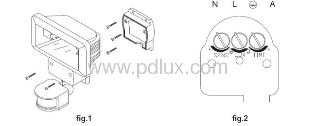 Infrared Sensor Lamp PD-150C