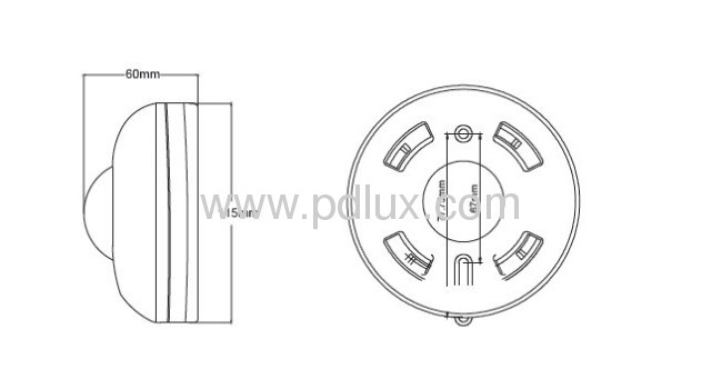 Infrared Motion Sensor PD-PIR120