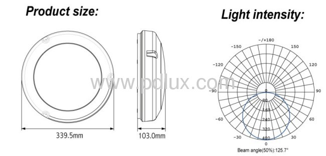 Microwave Sensor Lamp PD-FL2005