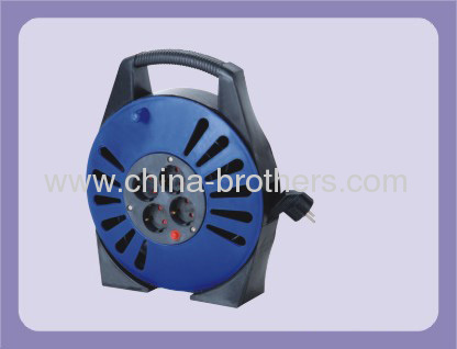 10M Germany Extension Cable Reel With 4 Outlet Sockets