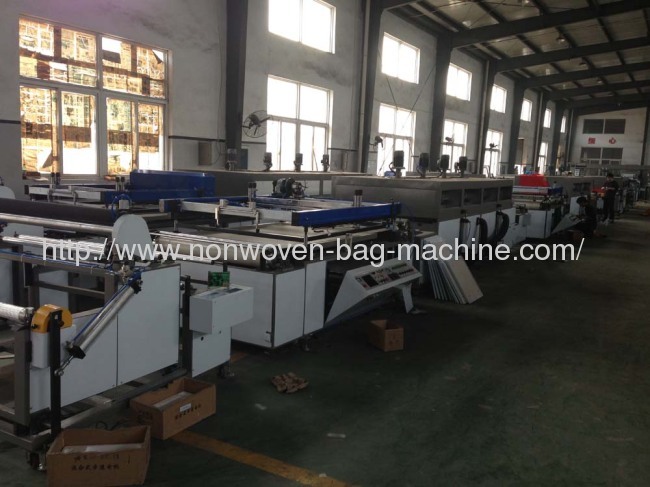 Automatic Roll to Roll Non-wovenFabric Screen Printing Machine