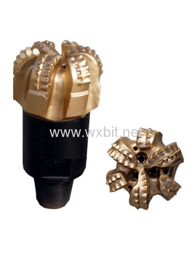 API steel body pdc rock cutters drill bit for oil well petroleum