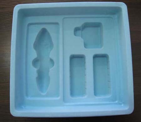 Blister Flocking PVC Plastic Tray for Cosmetic