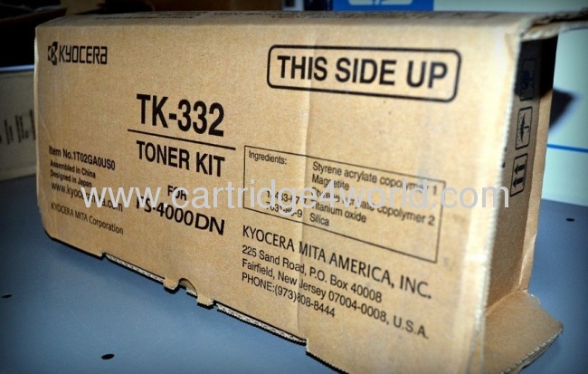 Diversified in packaging Strong packing Durable Cheap Recycling Kyocera TK-332 toner kit toner cartridges