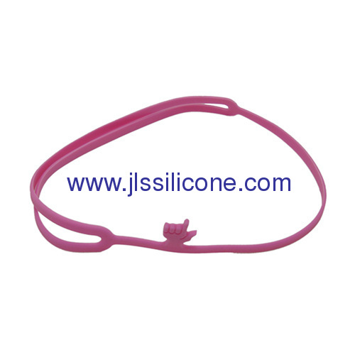 Finger style silicone book clip