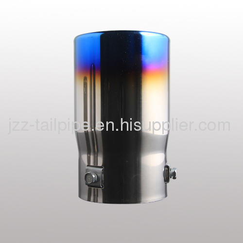 Universal stainless steel bluing car tail pipe