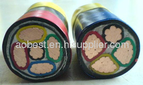 0.6/1KV pvc flexible 4 core power cable