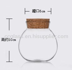 Hand Made High Quality Boroslicate Glass Storage Jars