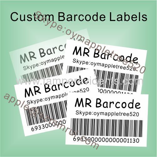 Custom Barcode Sticker Printing,Tamper Evident Barcode&QR code Labels,Readable,Traceable Barcode Asset Fragile Stickers