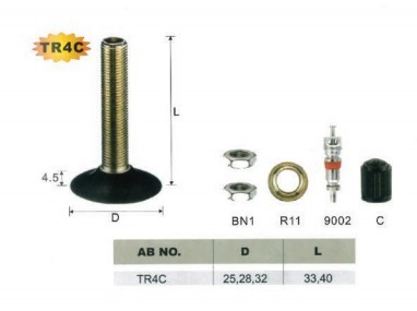 Tube Valves for Motorcycle 