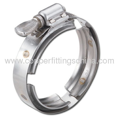 V Band Heavy Duty Stainless Steel Hose Clamp