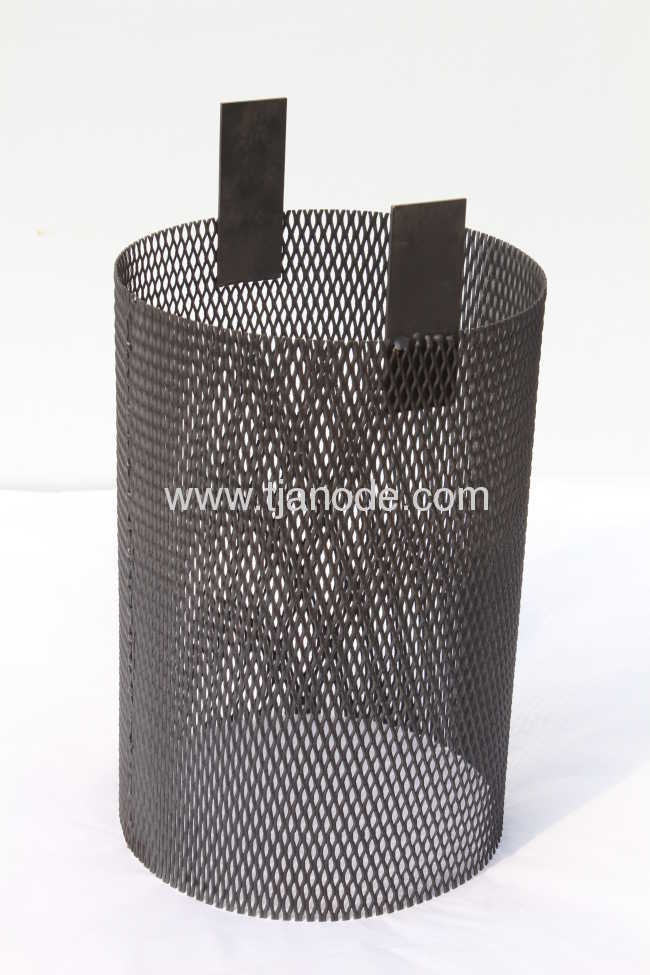 Mixed Metal Oxide Coated Titanium Basket