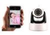 Home Security Megapixel HD Video Wifi Baby Monitors , IR-Cut 10m IP Camera