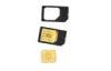 iPhone 5 Multi Micro To Normal SIM Adapter With Black Plastic ABS