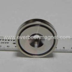 Pot neodymium magnets coated by zn