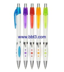 2013 Hot selling promotional ballpen with plastic clip