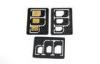 4.9 x 3.9 cm Triple SIM Adapter , Multifunction Convenient 3 In 1