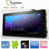 Built in 3G GPS! 10.1 inch Allwinner A10 Single Core 1.2GHz 16GB 1024*600 HD Bluetooth 10.1