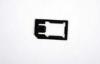 1.5 x 2.5cm MINI SIM Adapter , Black Plastic ABS iPhone 4 / 4S