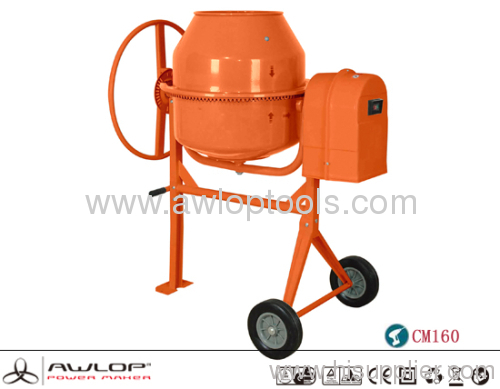 550W NEW ElECTRIC CEMENT CONCRETE MIXER MACHINE -CM160