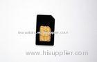 4FF To 3FF Nano To Micro Sim Adapter With Black Plastic ABS