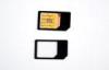 3FF - 2FF Adaptor , iphone SIM Card Holder With Micro Black Plastic