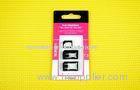 iPhone 4 2 in 1 SIM Adapter 4FF To 3FF Black Plastic ABS