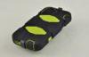 Survivor Cell Phone Case for iphone 5 silicone black And citron With Belt Clip