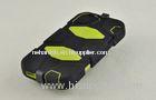 Survivor Cell Phone Case for iphone 5 silicone black And citron With Belt Clip