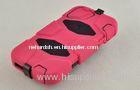 Military Survivor Cell Phone Case pink and black for iphone 5 With strap