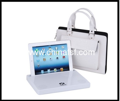 Tablet computer wallet bag useful with bluetooth keyboard